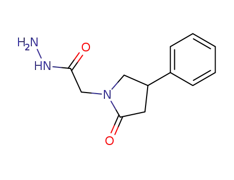 2-Oxo-4-phenylpyrrolidine-1-acetic acid hydrazide