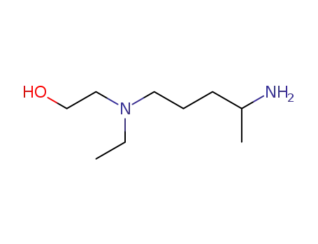 rac-5-<N-ethyl-N-(2-hydroxyethyl)amino>-2-pentanamine