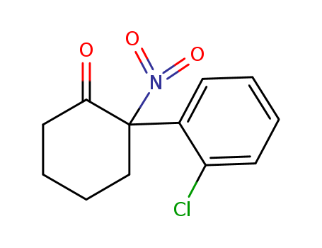 2-(2-Chlorophenyl)-2-nitrocyclohexanone