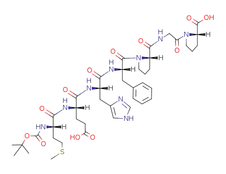 Boc-Met-Glu-His-Phe-Pro-Gly-Pro